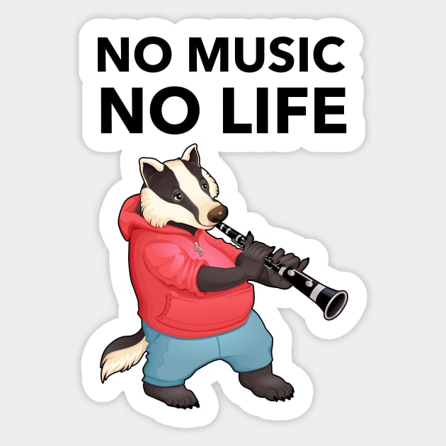 No Music No Life Sticker by Jitesh Kundra